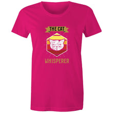 Load image into Gallery viewer, The Cat Whisperer - Women's Cotton Tee