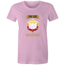Load image into Gallery viewer, The Cat Whisperer - Women's Cotton Tee