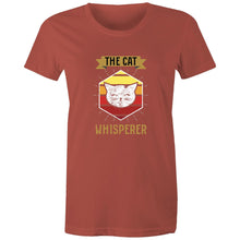 Load image into Gallery viewer, The Cat Whisperer - Women's Cotton Tee