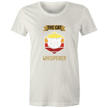 Load image into Gallery viewer, The Cat Whisperer - Women's Cotton Tee