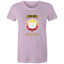 Load image into Gallery viewer, The Cat Whisperer - Women's Cotton Tee