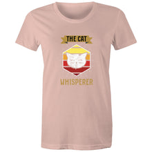 Load image into Gallery viewer, The Cat Whisperer - Women's Cotton Tee