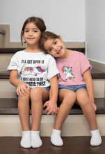 Load image into Gallery viewer, Dramatic Unicorn - Kids Crew T-Shirt