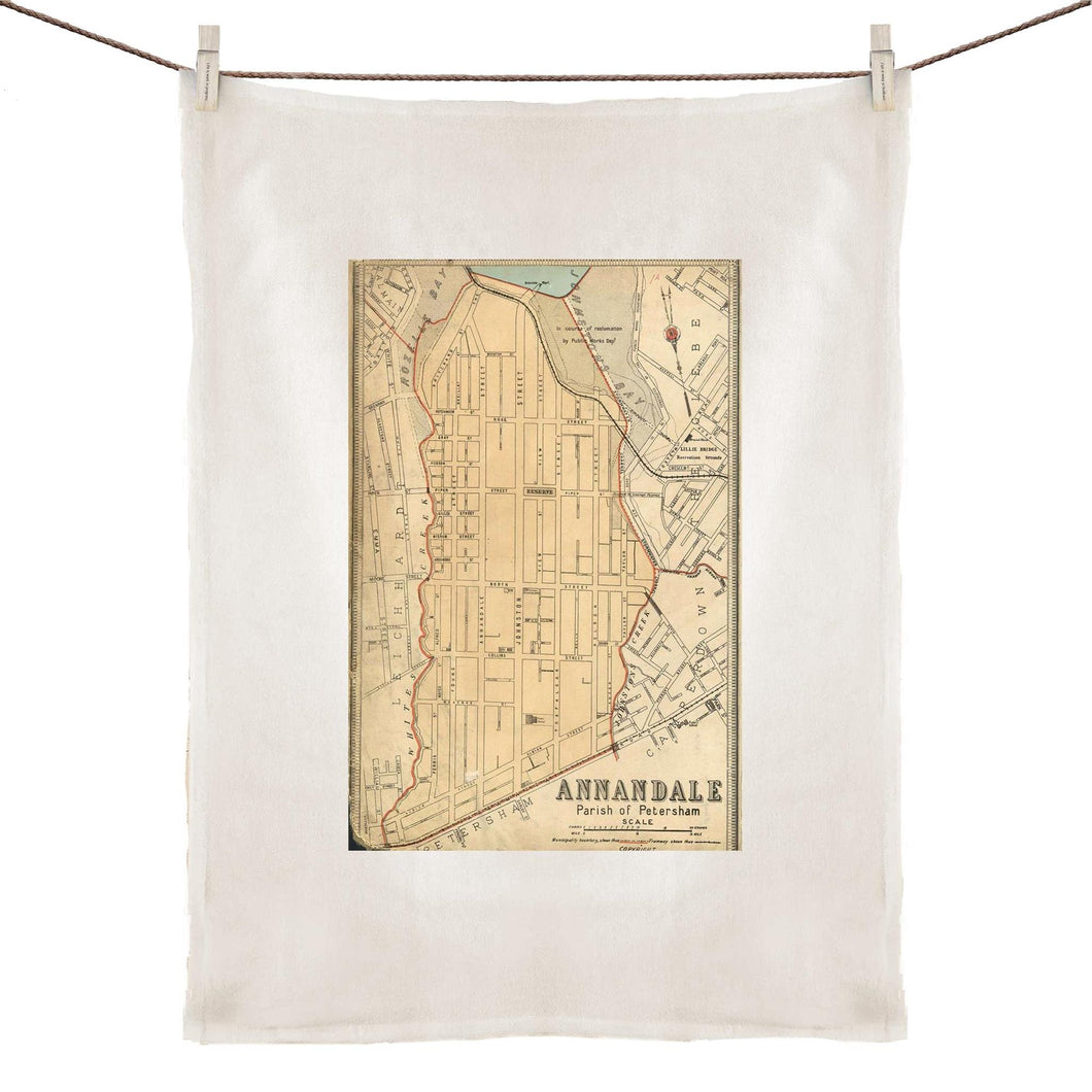 Annandale - 100% Linen Tea Towel