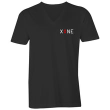 Load image into Gallery viewer, XONE Small Logo - Mens Black V-Neck Tee
