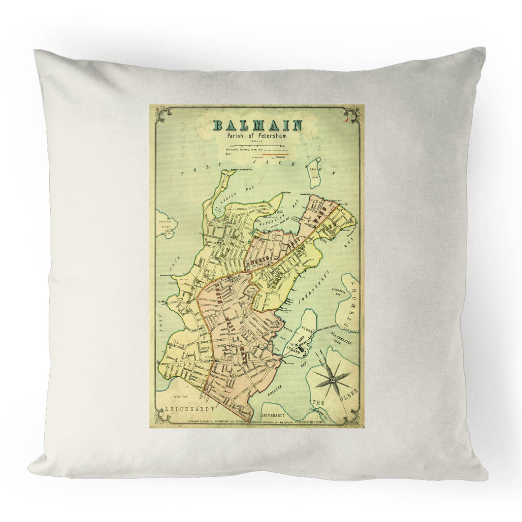 Balmain Peninsula - 100% Linen Cushion Cover