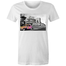 Load image into Gallery viewer, Taylor Square GlitterPop - Women&#39;s Organic Cotton Tee
