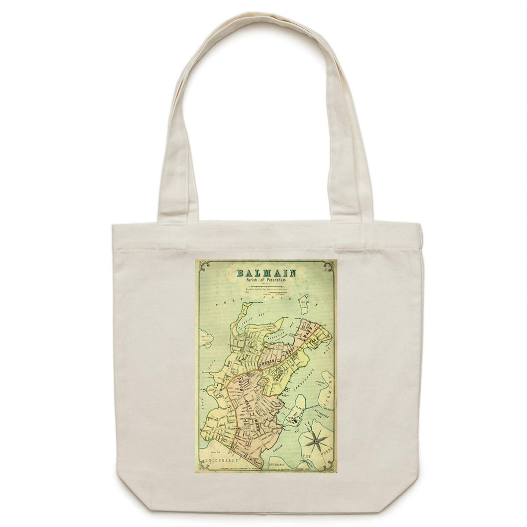 Balmain Peninsula - Cotton Canvas Tote Bag