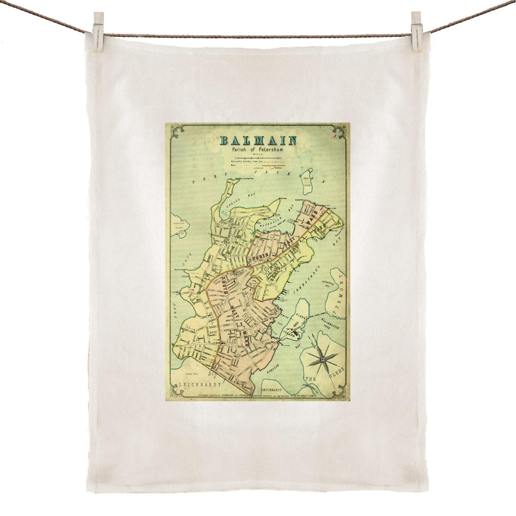 Balmain - 100% Linen Tea Towel