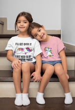 Load image into Gallery viewer, Dabbing Unicorn - Kids Crew T-Shirt
